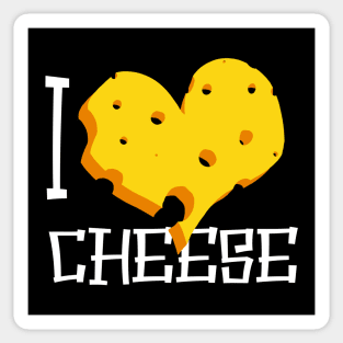 I Love Cheese Sticker